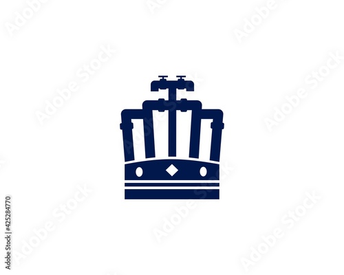 royal crown plumbing vector