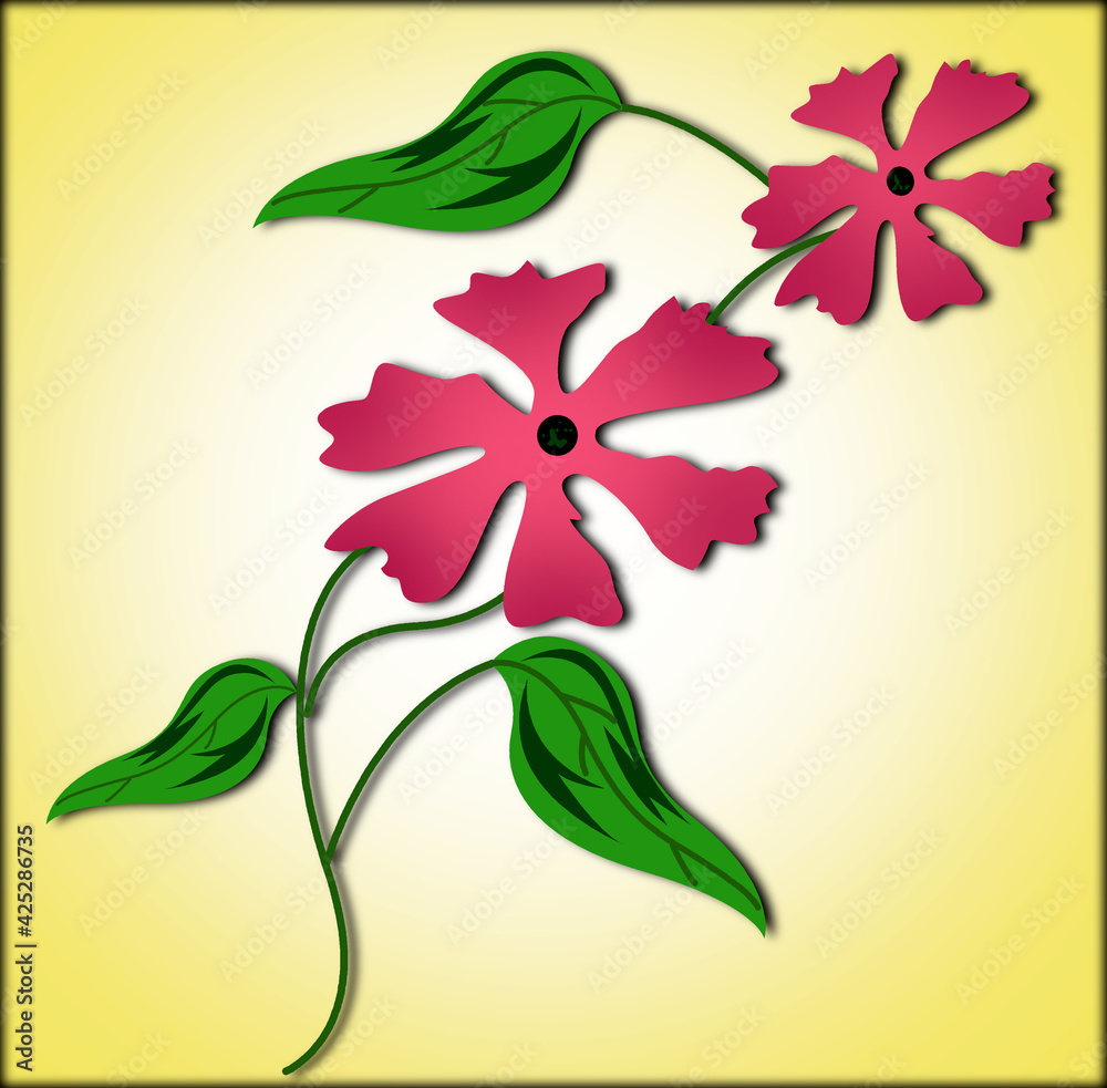Obraz premium flower background