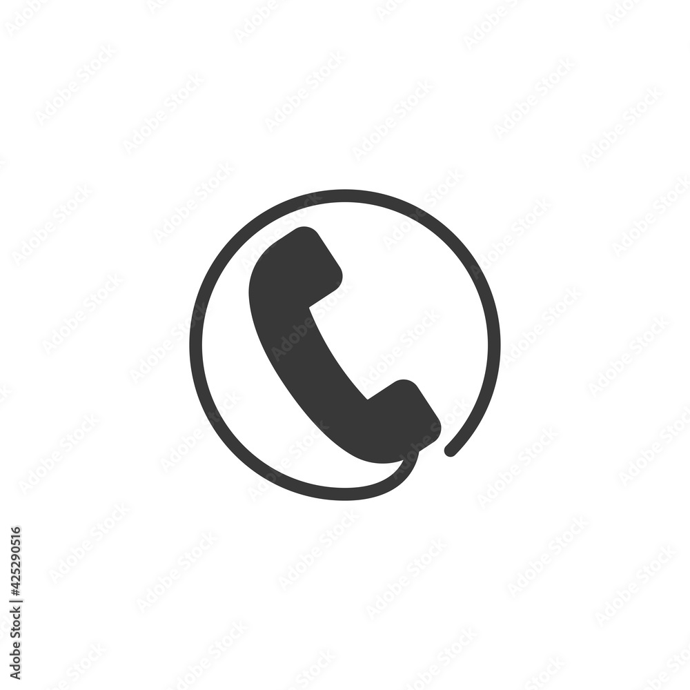 64phonePhone icon. Telecommunication symbol modern, simple, vector, icon for website design, mobile app, ui. Vector Illustration 64phonePhone icon. Telecommunication symbol modern, simple, vector, icon for website design, mobile app, ui. Vector Illustration
