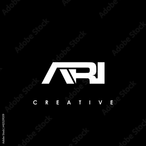 ARI Letter Initial Logo Design Template Vector Illustration photo