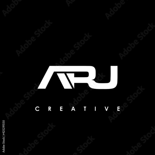 ARU Letter Initial Logo Design Template Vector Illustration photo