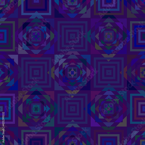 Abstract seamless geometric pattern