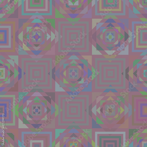 Abstract seamless geometric pattern