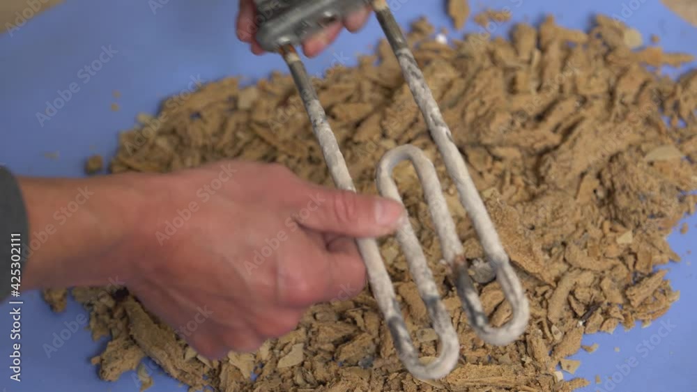 Video „Calcium deposits are hard mineral deposits that latch on to your heating elements of