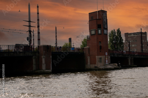 Berlagebrug Bridge At Amsterdam The Netherlands 15-9-2019 photo