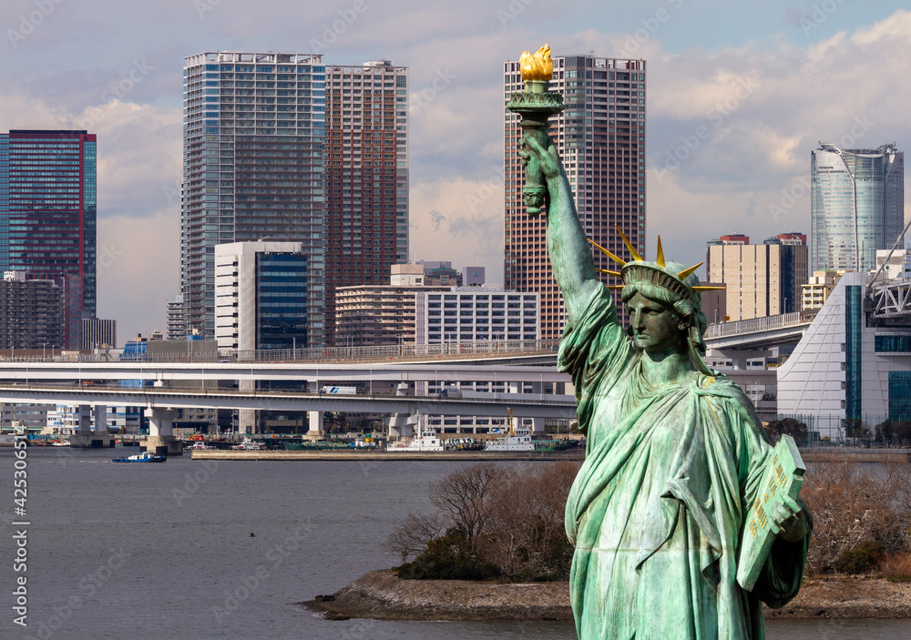 Obraz premium お台場の自由の女神