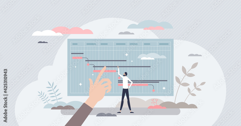 Project milestones tracking and progress period control tiny person ...
