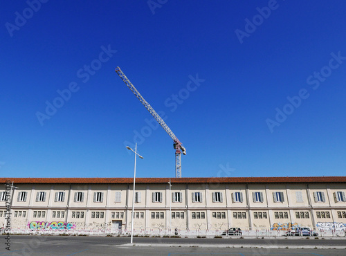 bellissima architettura a roma in una giornata limpida photo