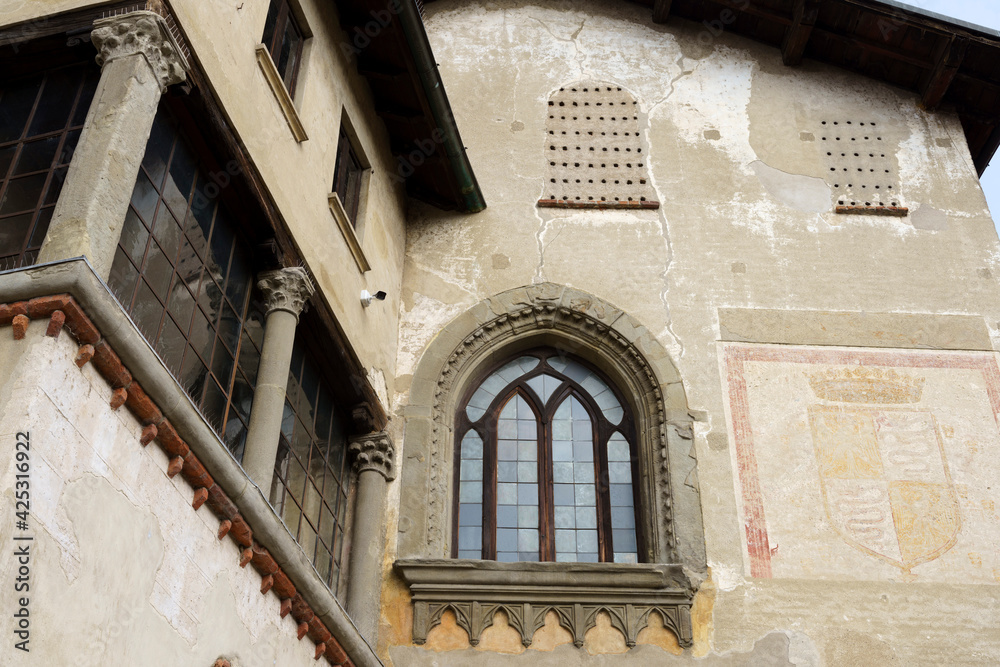 Castiglione Olona, historic town in Varese province: palace Branda Castiglioni