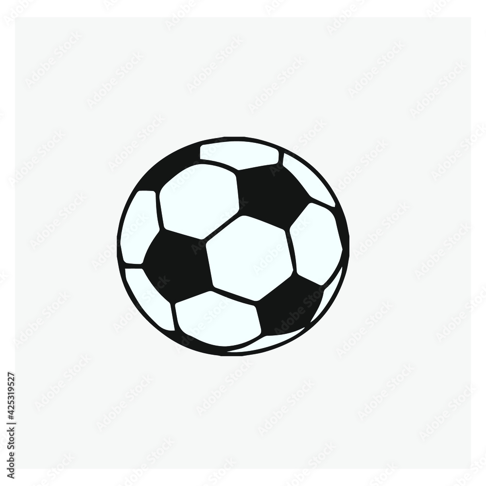 Soccer ball vector icon. Editable stroke. Linear style sign for use on web design and mobile apps, logo. Symbol illustration. Pixel vector graphics - Vector Soccer ball vector icon. Editable stroke. Linear style sign for use on web design and mobile apps, logo. Symbol illustration. Pixel vector graphics - Vector