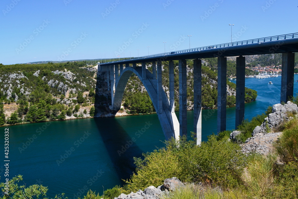 Fototapeta premium Chorwacja wiadukt 