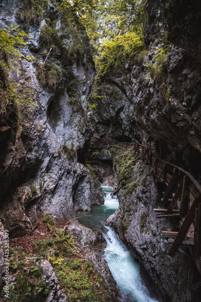 Obraz premium Wolfsklamm