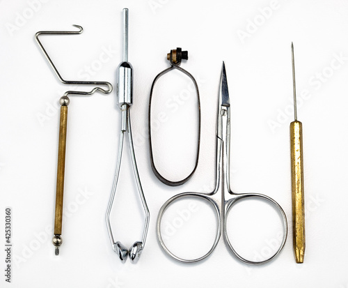 Common Tools Used to Tie Fly Fishing Flies photo