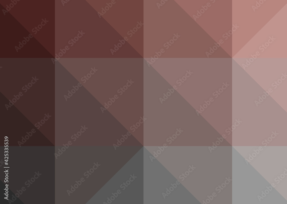 Obraz premium Abstract color Low-Polygones Generative Art background illustration