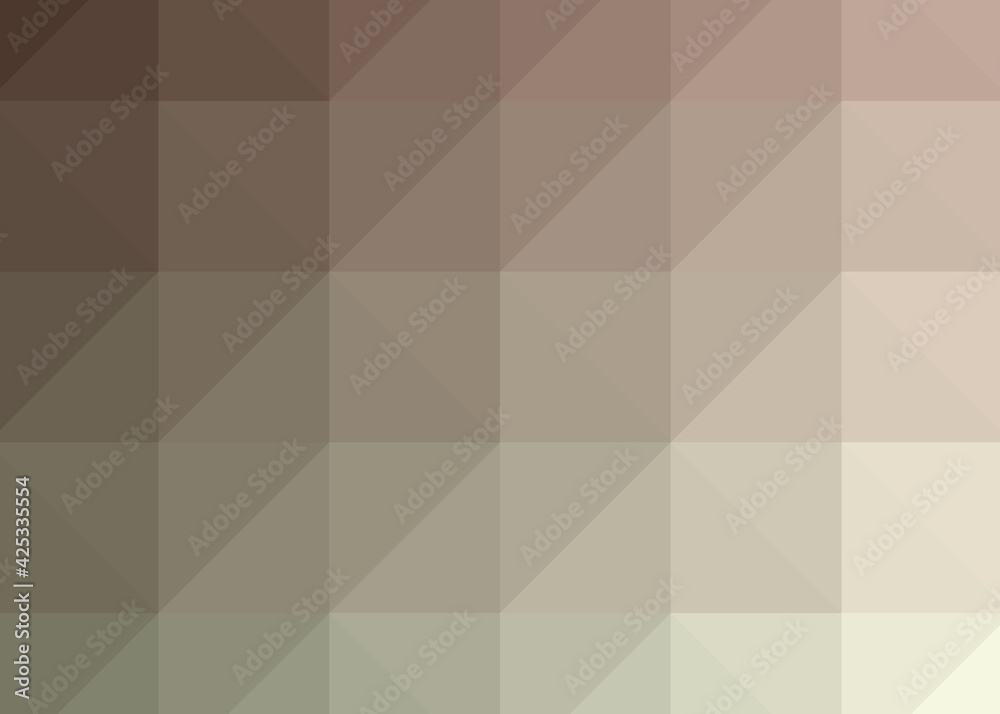 Obraz premium Abstract color Low-Polygones Generative Art background illustration
