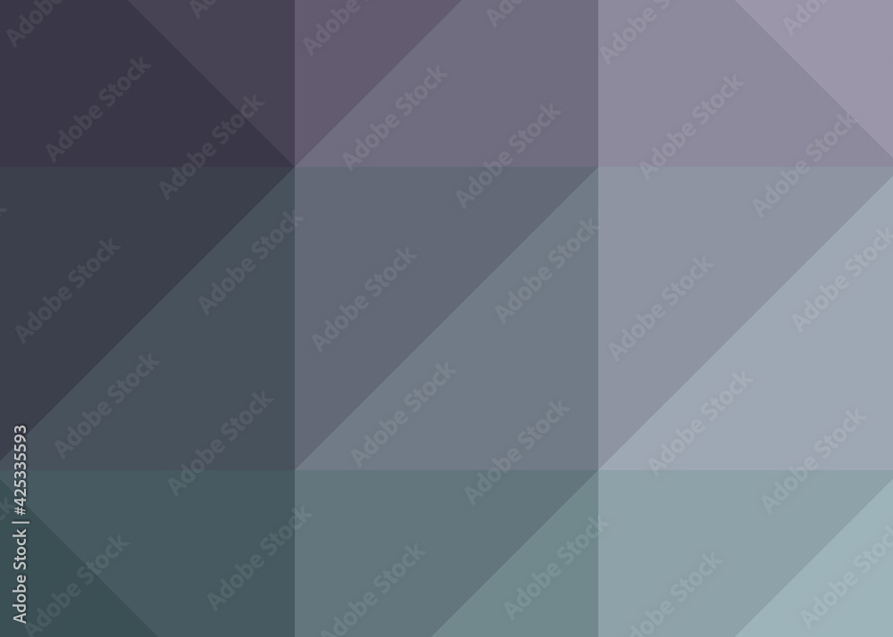Obraz premium Abstract color Low-Polygones Generative Art background illustration