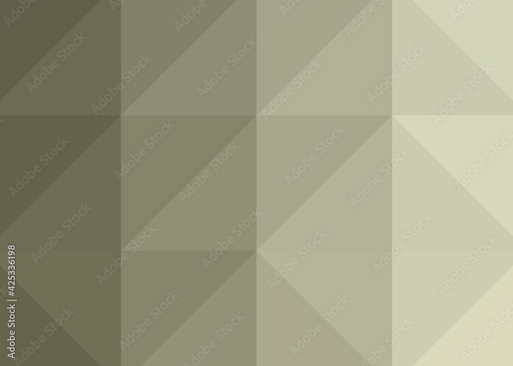 Fototapeta premium Abstract color Low-Polygones Generative Art background illustration