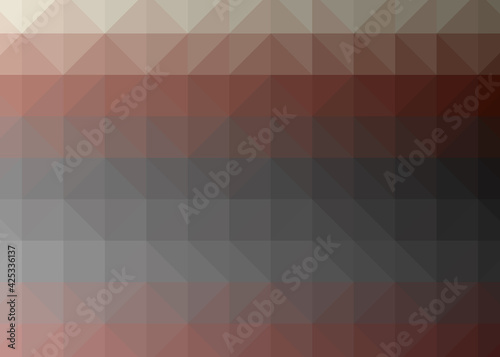 Abstract color Low-Polygones Generative Art background illustration