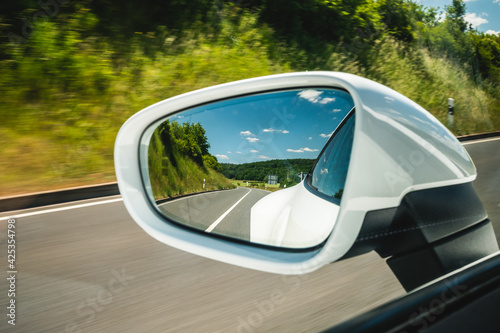 Rückspiegel Blick - Porsche 911 