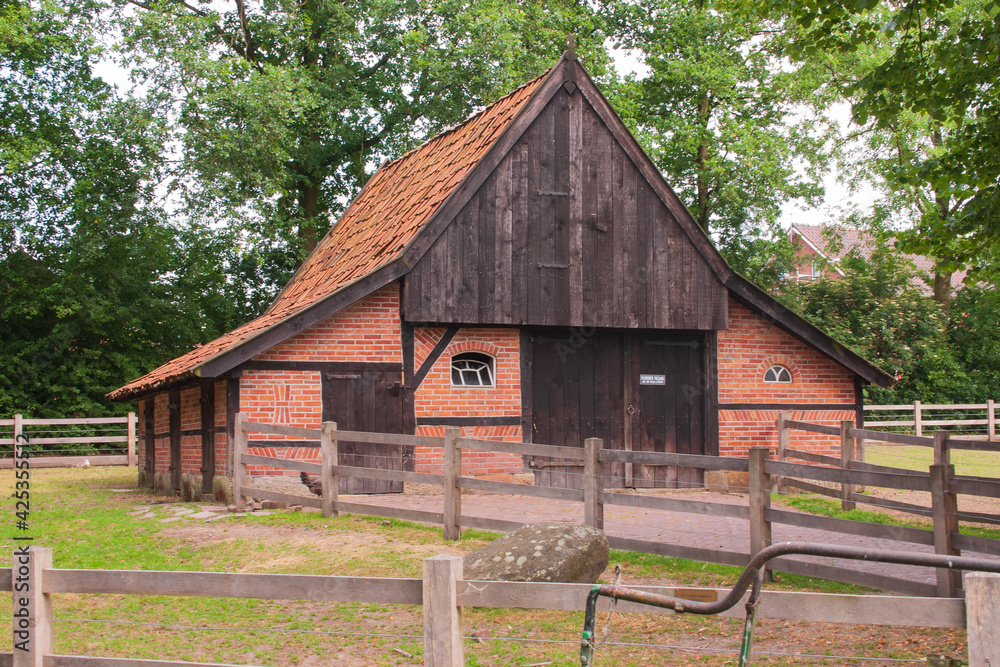 Old Dutch barn in Ootmarsum, Overijssel, The Netherlands Old Dutch barn in Ootmarsum, Overijssel, The Netherlands