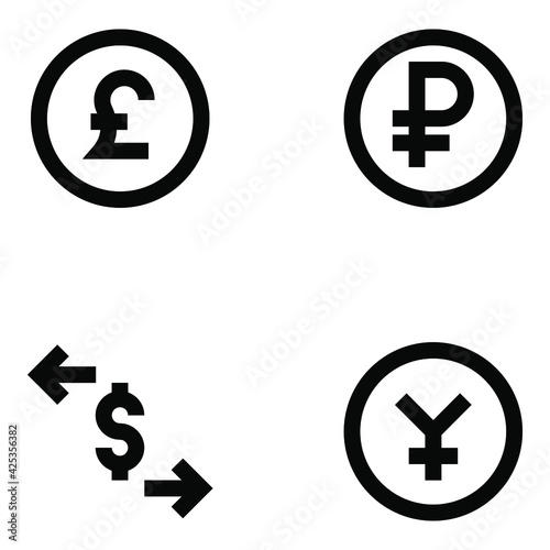  Pack of Economy Linear Icons