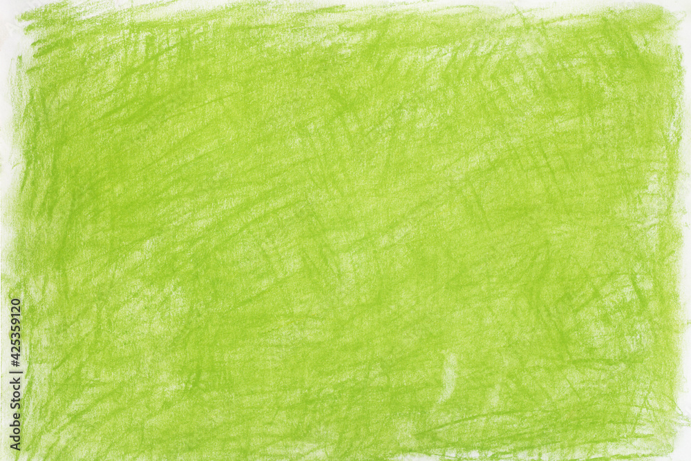 green art pastel crayon background texture - obrazy, fototapety, plakaty 