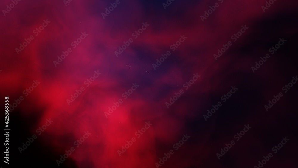 Space background with nebula and stars, nebula in deep space 3d render Space background with nebula and stars, nebula in deep space 3d render