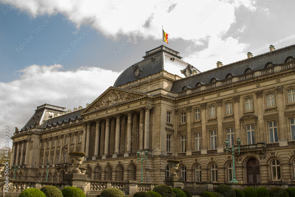 Belgium, Brussels, the royal palace