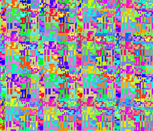 Geometric Multicolored camouflage.For the design of backgrounds and textures.