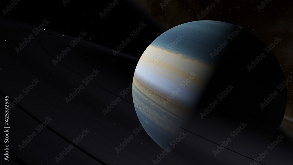 Billions of galaxy in the universe Cosmic art background 3d render