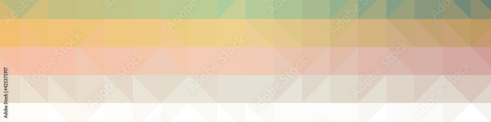 Abstract color Low-Polygones Generative Art background illustration