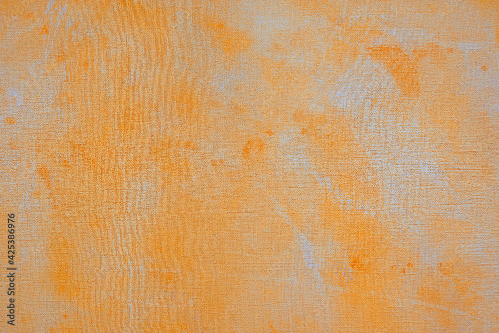 Fototapeta premium cement orange background. orange abstract texture. Copy space. Empty blanck