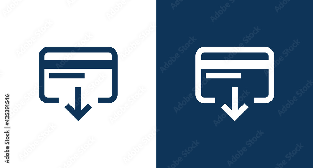 Withdrawal icon illustration isolated vector sign symbol Withdrawal icon illustration isolated vector sign symbol