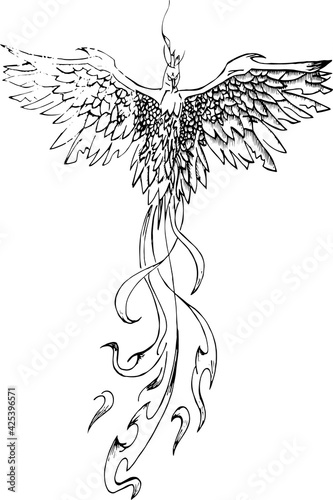 Araba fenice tatuaggio