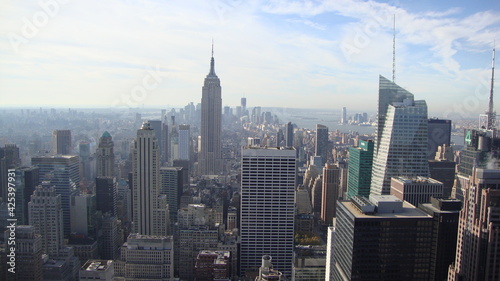 Aerial view of New York city © Amanda