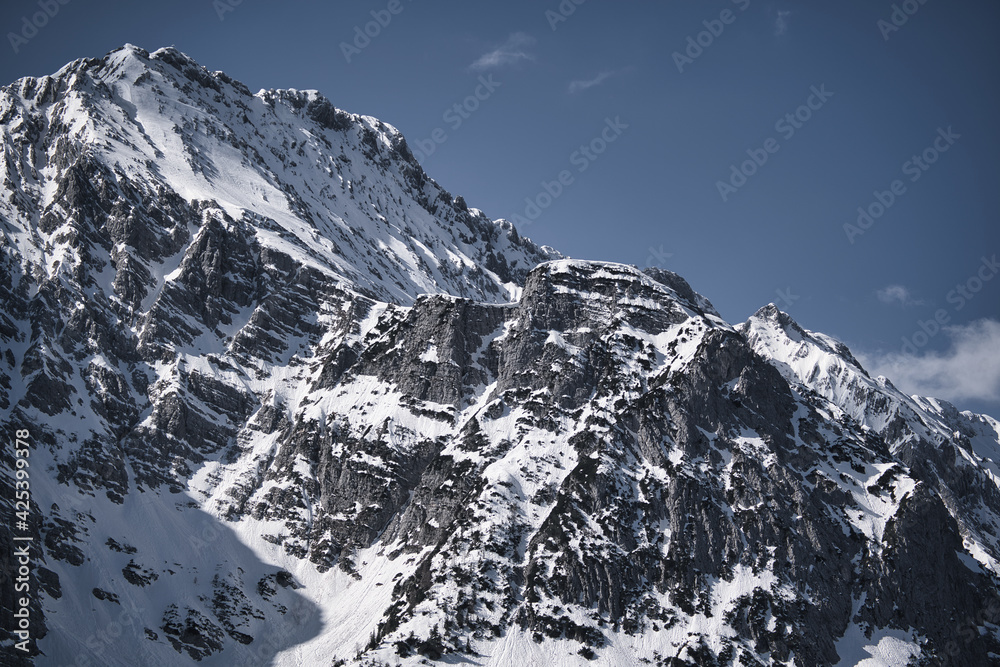 snow covered mountains snow covered mountains