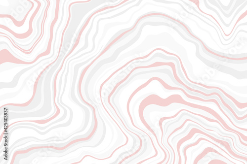 Abstract liquid background. Marble texture, natural stone, free spill of paint. Vector illustration.