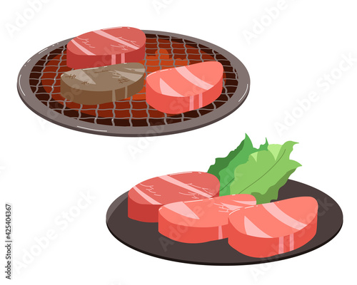 焼肉　ヒレ