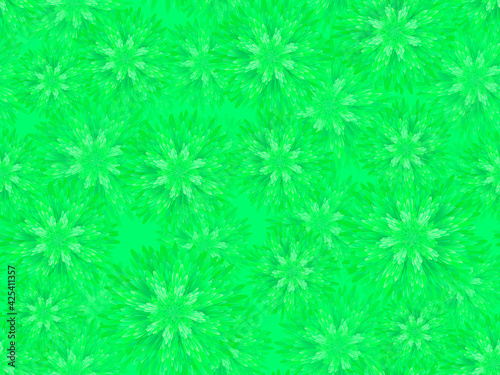 Seamless background with green abstract pattern.