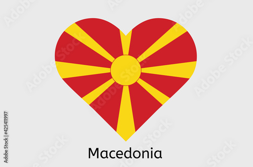 Free Download Macedonia country flag icon, Macedonian flag vector illustration, Europe - GFXLoad