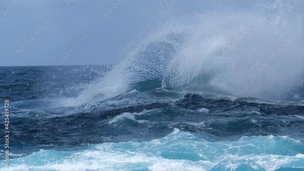 beautiful wave breaking on the shore beautiful wave breaking on the shore