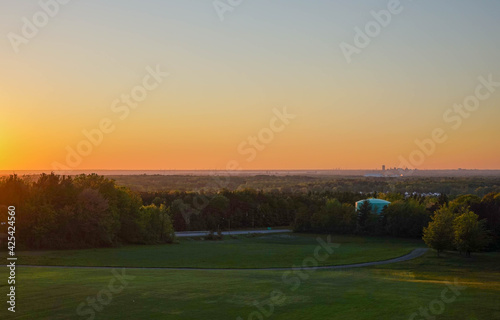 Buffalo NY Chestnut Ridge Sunset