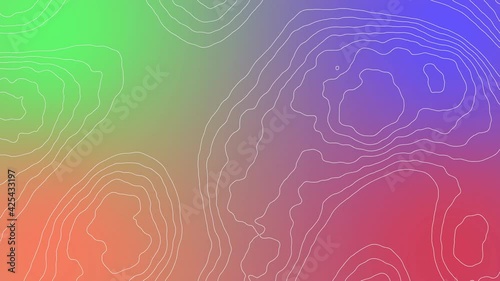 Abstract Motion Background With Circles | Motion Loop by Motion World Visuals