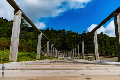 bridge in the mountains