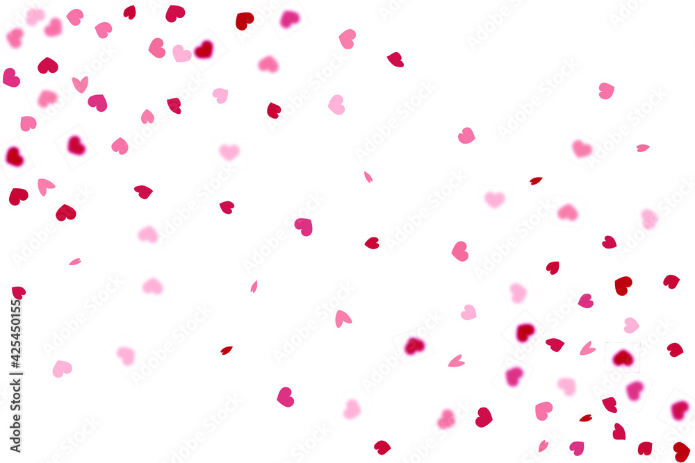Heart Background. 8 March Banner with Flat Heart. St Valentine Day Card with Classical Hearts. Exploding Like Sign. Vector Template for Mother's Day Card. Red Pink Empty Vintage Confetti Template Heart Background. 8 March Banner with Flat Heart. St Valentine Day Card with Classical Hearts. Exploding Like Sign. Vector Template for Mother's Day Card. Red Pink Empty Vintage Confetti Template