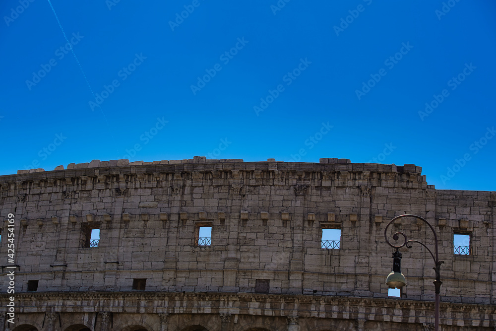 Colosseum of Rome in Italy. High quality photo