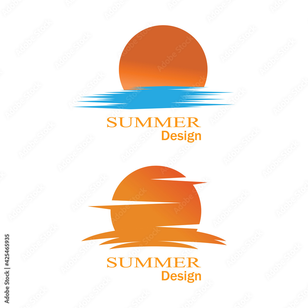 Sun Vector illustration Icon Logo Template design Sun Vector illustration Icon Logo Template design