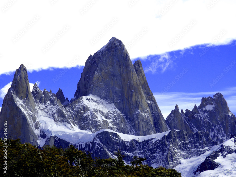 Chalten. Cerro Fitz Roy. Argentina. 