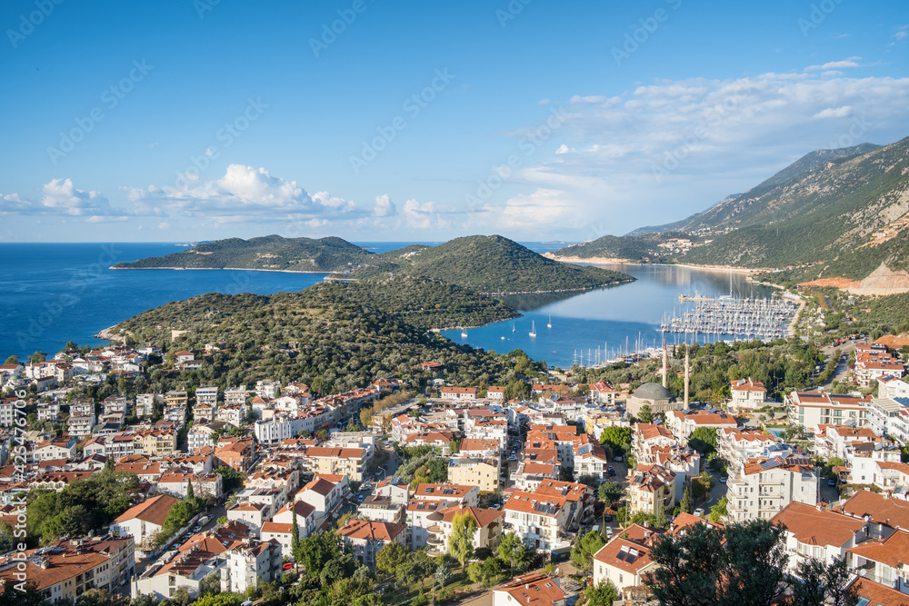Beautiful mediterranean town Kas in Turkey.