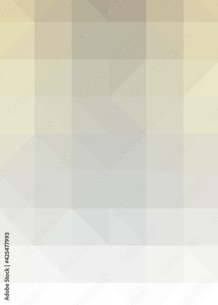 Obraz premium Abstract color Low-Polygones Generative Art background illustration
